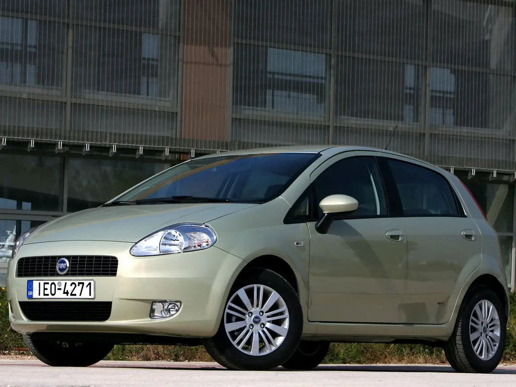 Fiat Punto (199) 3 поколение, хэтчбек 5 дв. (09.2005 - 03.2012)
